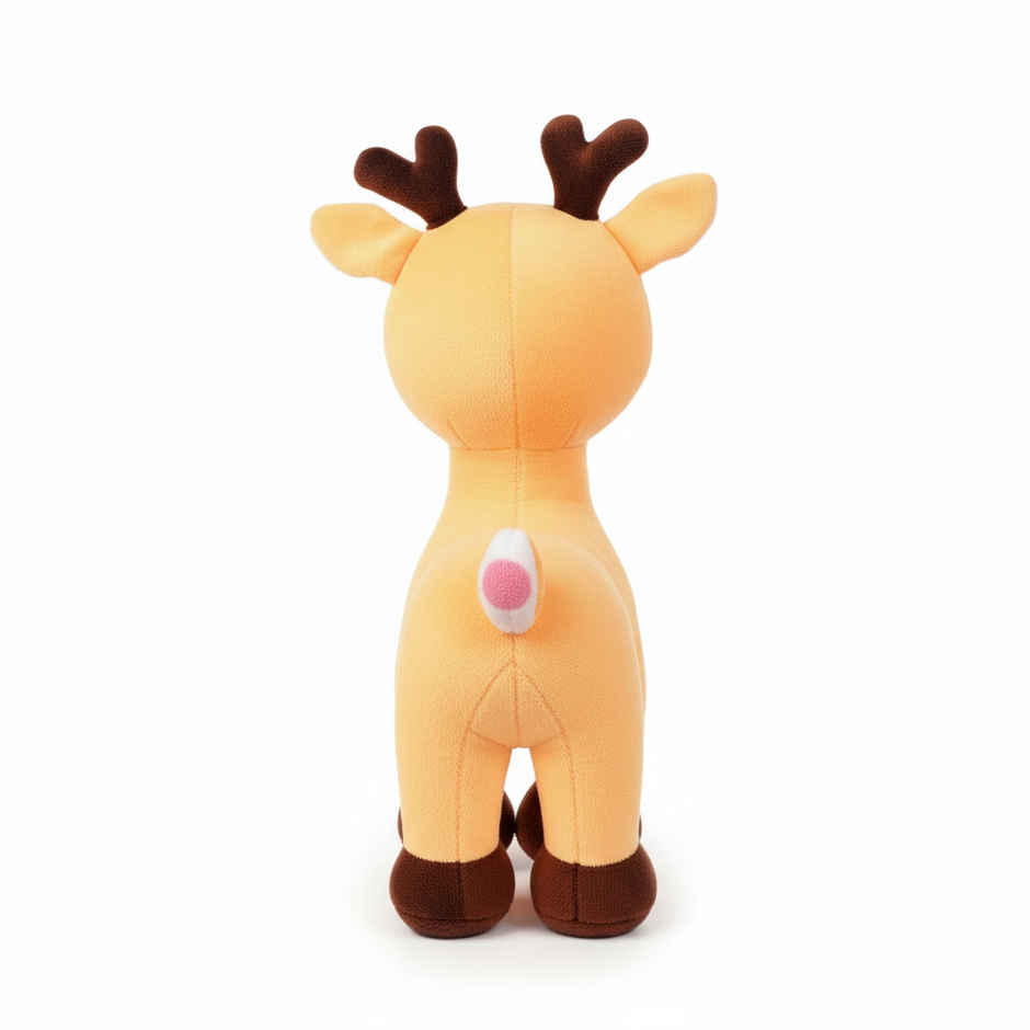 Storio Deer Stuffed Plush Animal | Yellow - 30 cm