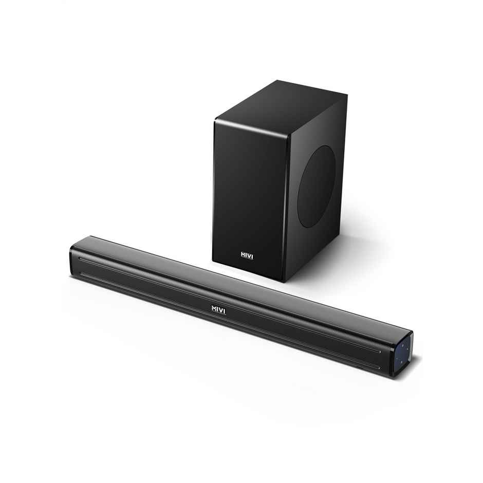 Mivi Fort R190 Soundbar,160 Watts,2.1 Channel And Eq Modes,Bt V5.1 160 W Bluetooth Soundbar