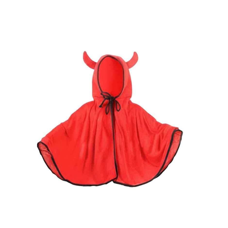 Red Horn Robe Halloween Costume | Age 9-10 Years | Sheen And Shine