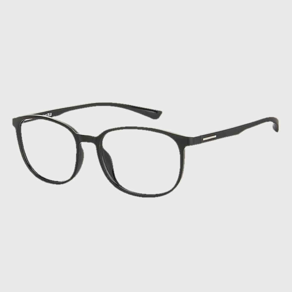 Lenskart Blu Unisex TR90 Computer Glasses | Black - L