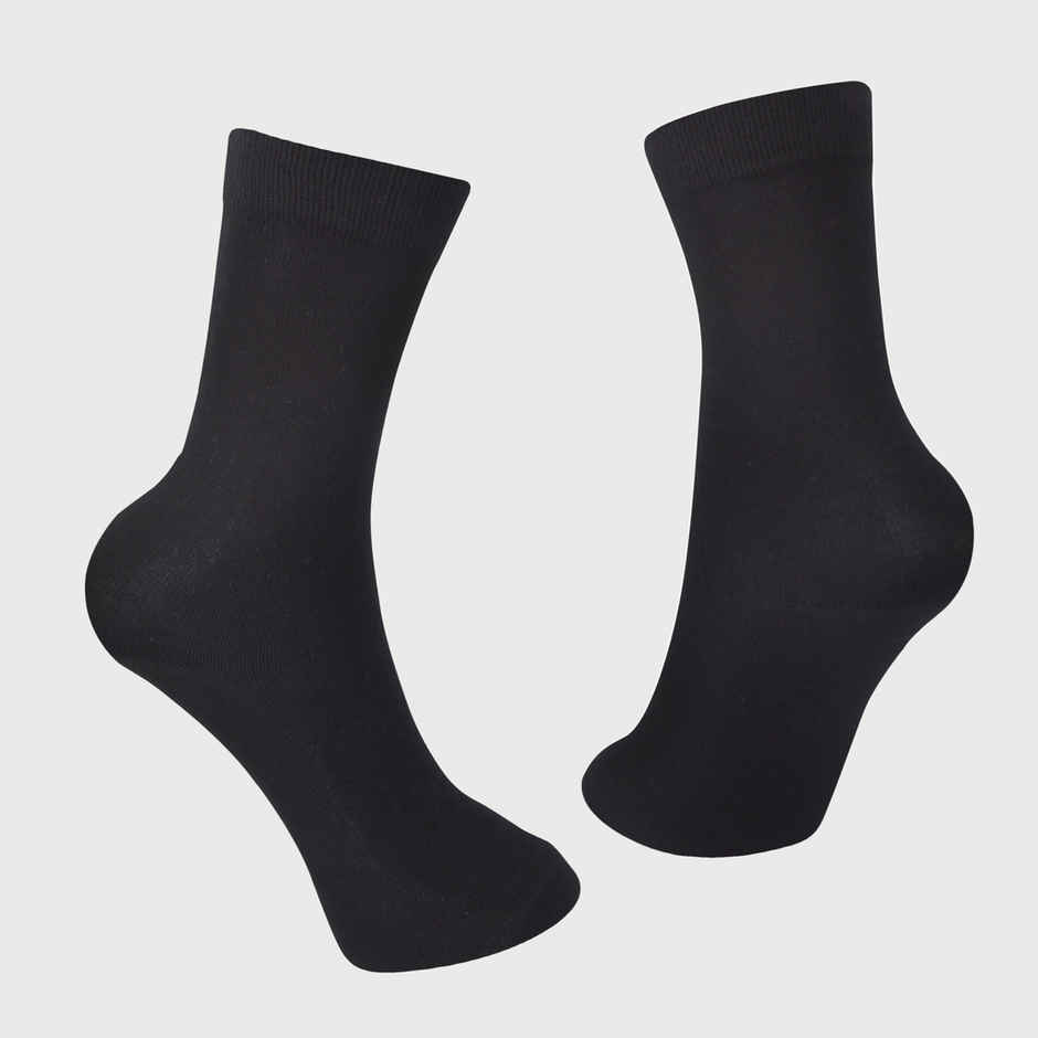 Englo Unisex Cotton School Socks | Black | 5 - 8 years
