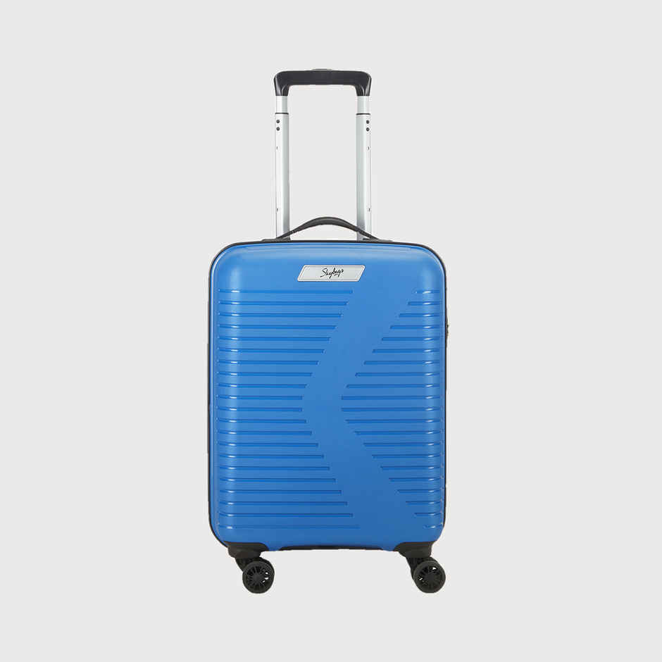 Skybags Unisex Solid PP 197 L Trolley Bag | Blue - L