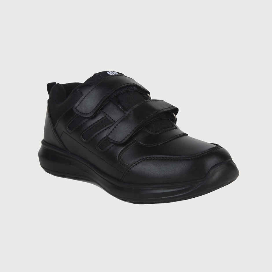 Action Kids School Shoes | AGT-52 | Black - UK 11B