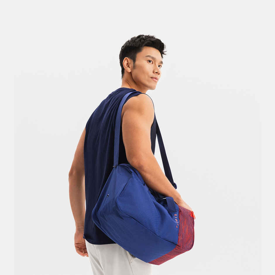 Decathlon Sports Duffle Bag 20L - Blue and Red