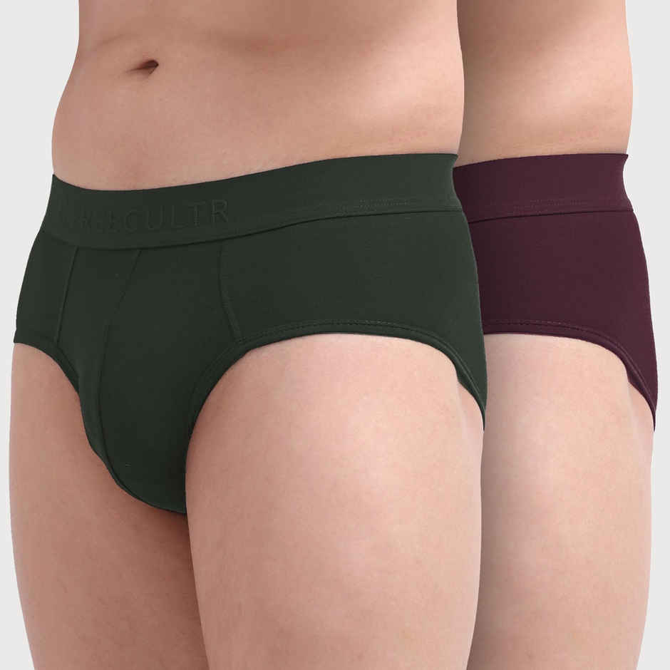 Freecultr Men's Underwear Anti Bacterial Micromodal Airsoft Brief - Pack of 2 | XXL