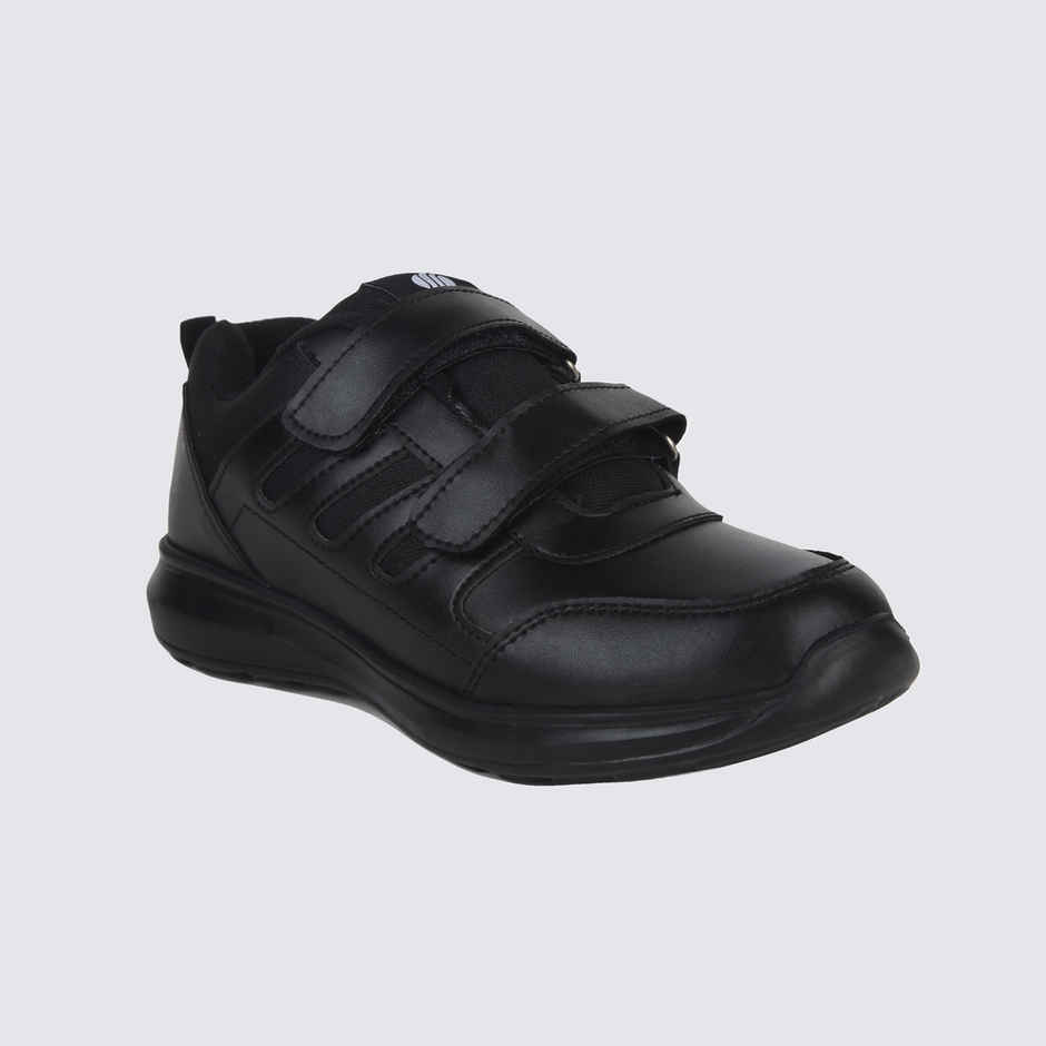 Action Kids School Shoes | AGT-52 | Black - UK 3