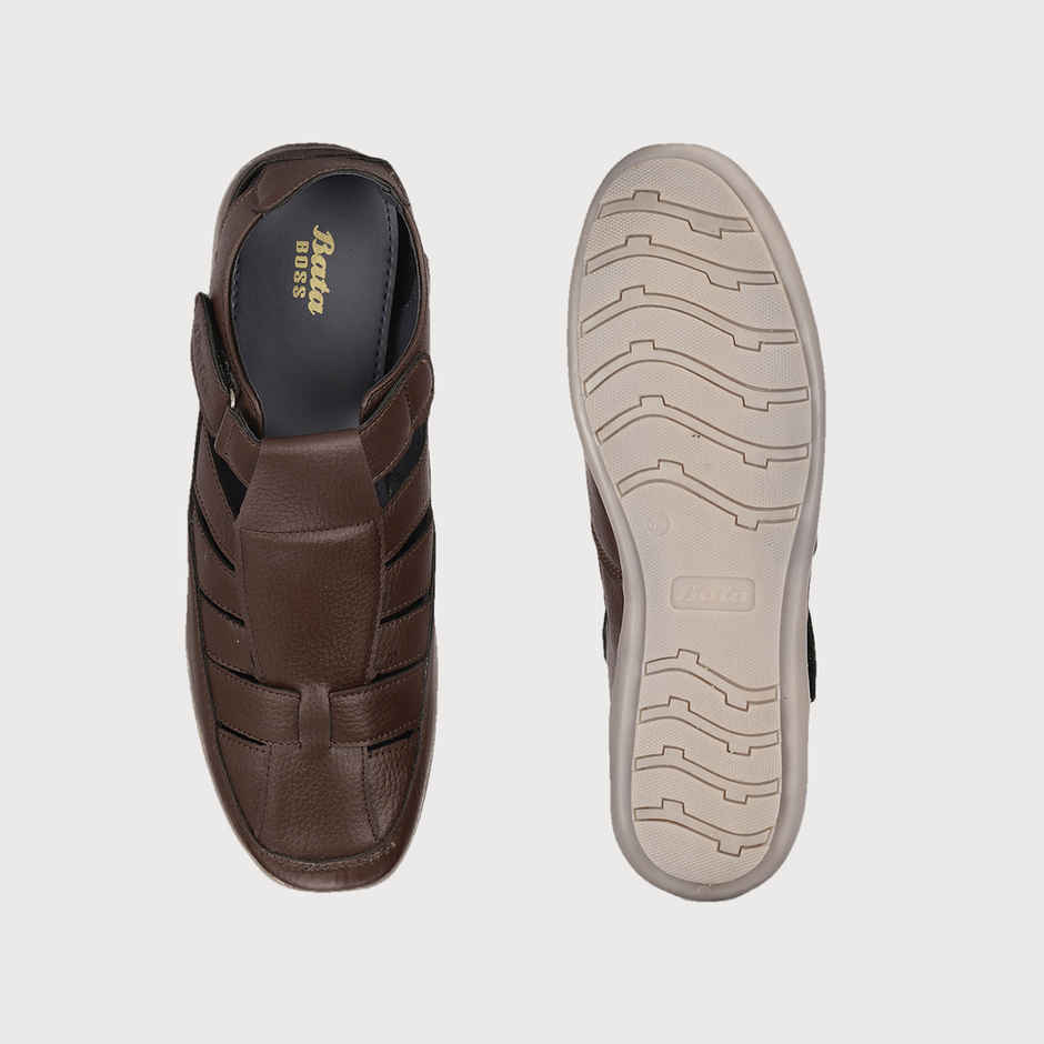 Bata Brown Casual Shoes For Men - 7