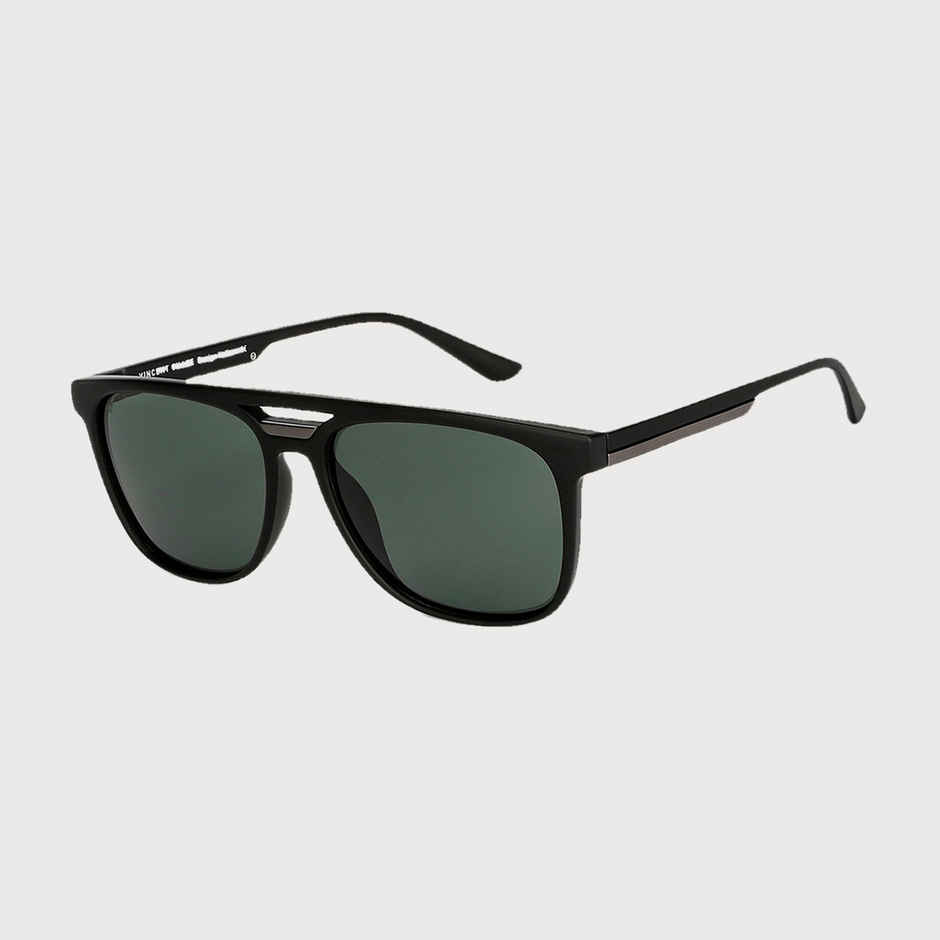Vincent Chase By Lenskart Unisex Polycarbonate Wayfarer Sunglasses | Black - L