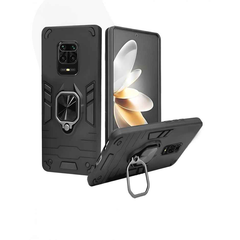 Artistque Case for Redmi Note 9 Pro/pro Max/poco M2 Pro Back Cover - Ring Stand Armor Cover