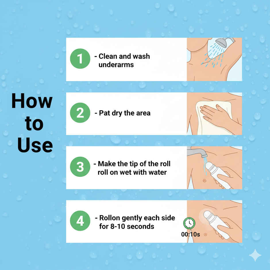 Crystal Pure Everyday Alum Deodorant Roll On Natural