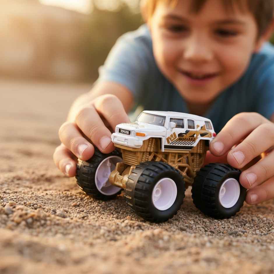 Majorette Limited Edition 9 Gold Rockerz TOYOTA FJ Cruiser Monster Truck