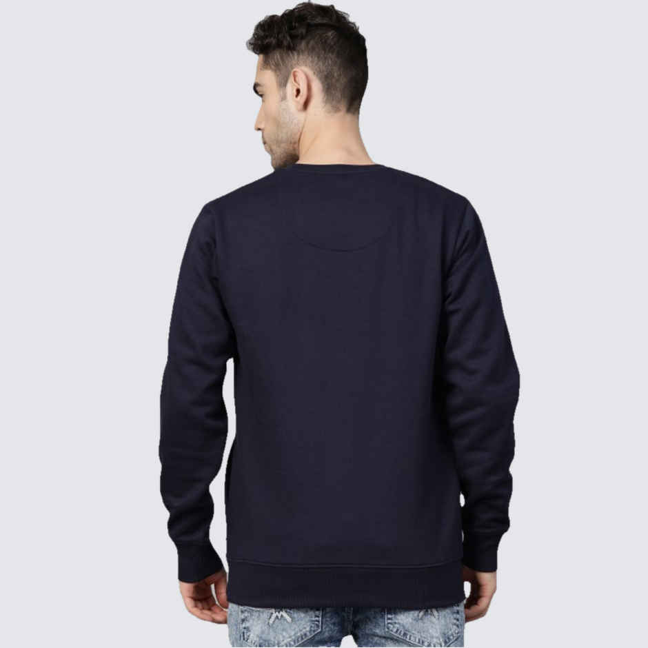 Outlaws Men's Cotton Rich Premium Sweatshirt | Navy - XL