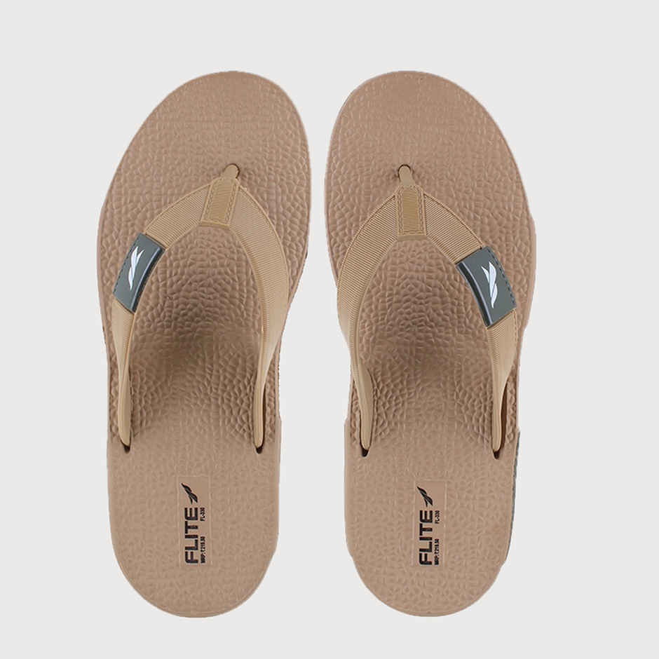 Flite Slippers FL-330 Khaki Olive For Men | 7 UK