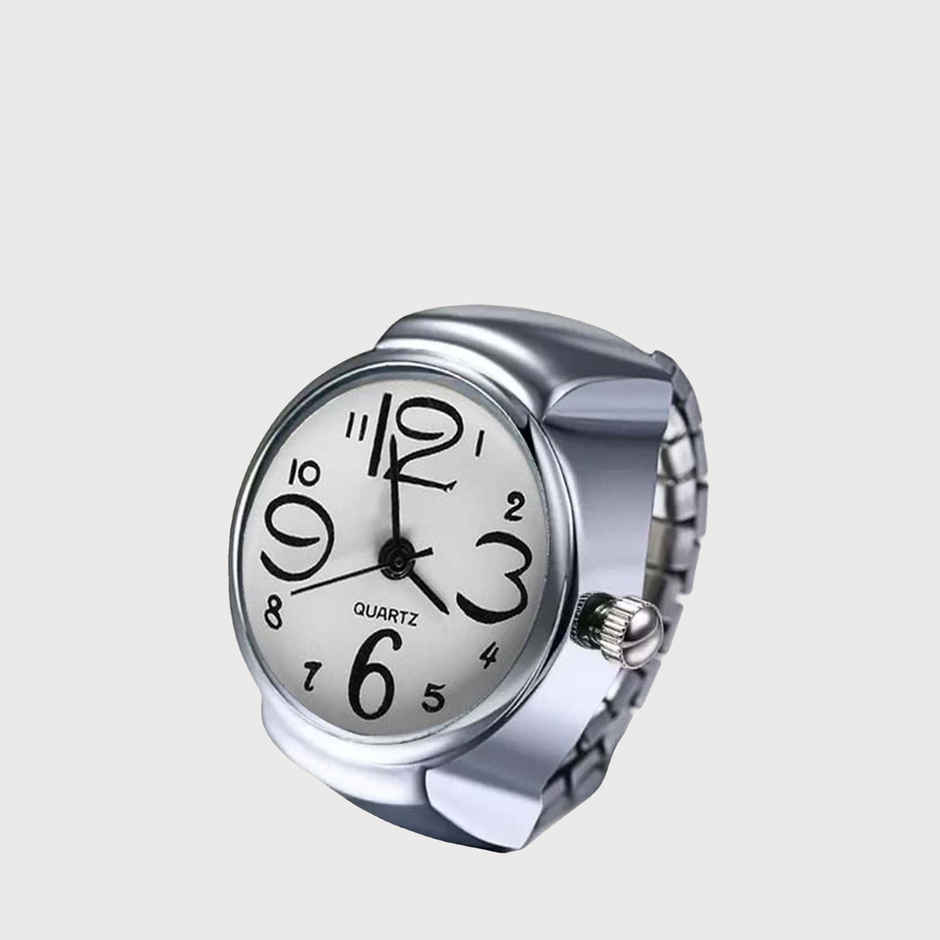 Youbella Stylish And Trendy Jewellery Finger Watch Ring For Women And Girls(Ybrg - 20222)