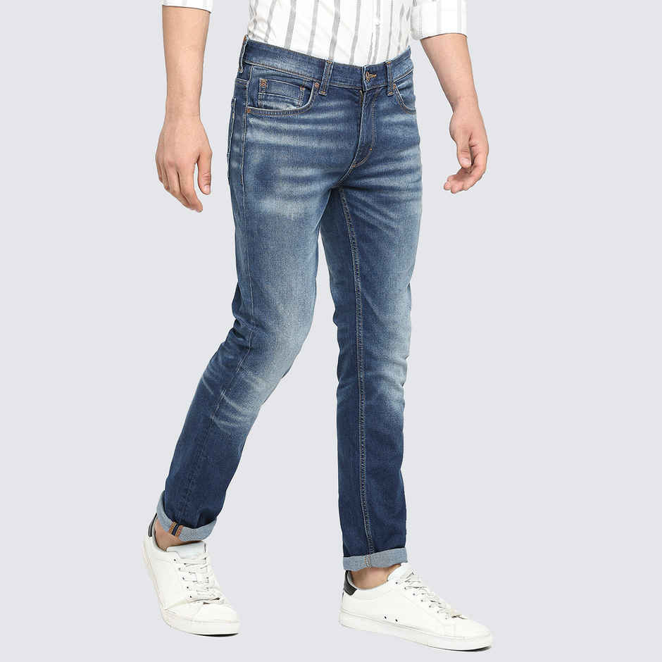 Spykar Men's Regular Fit Jeans | Rover | Dark Blue - 34