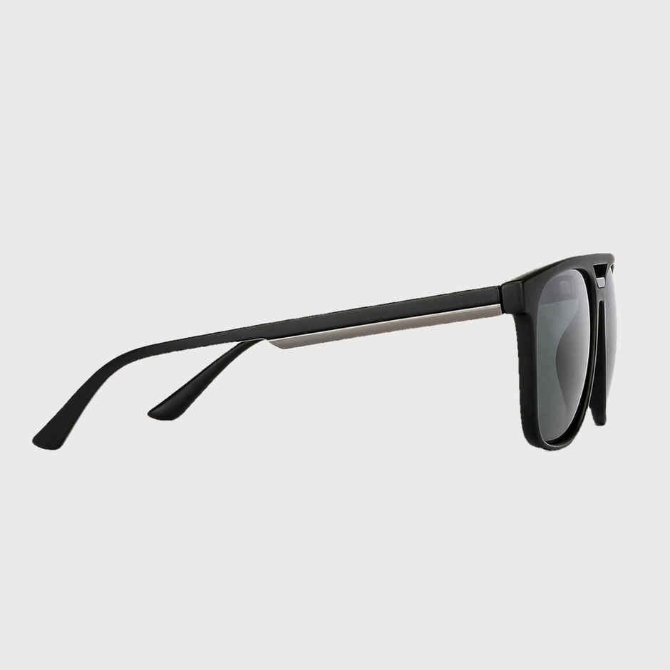 Vincent Chase By Lenskart Unisex Polycarbonate Wayfarer Sunglasses | Black - L