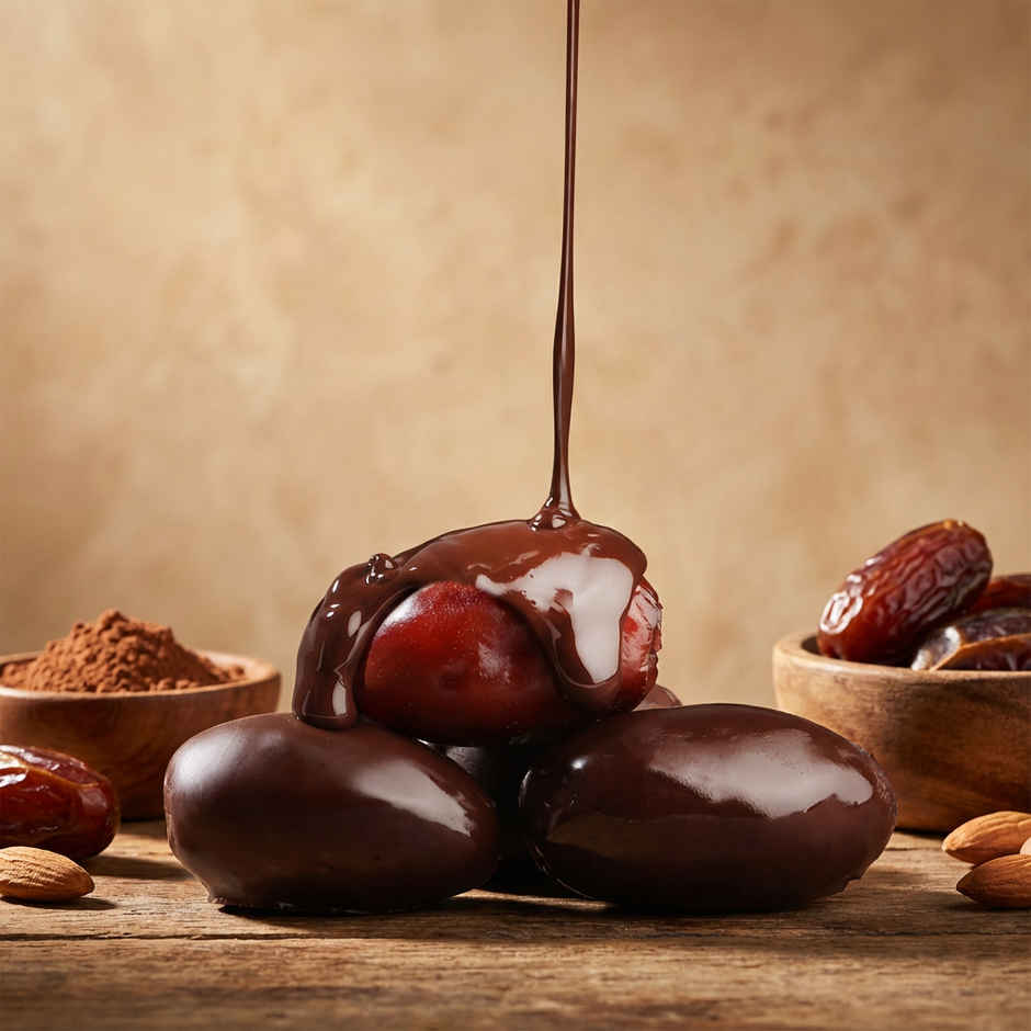 Loyka Choco Dates Coated With Chocolate