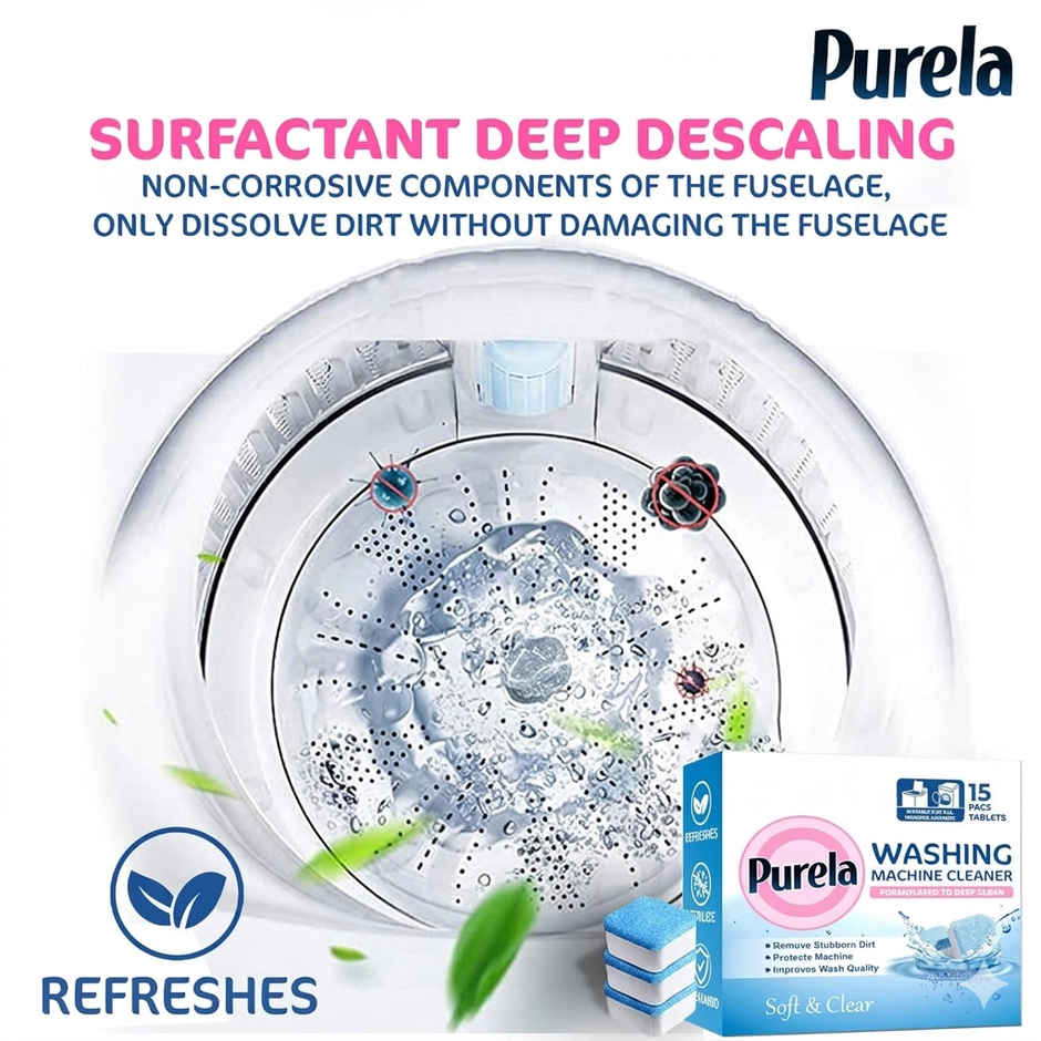 Purela Washing Machine Cleaner Tablets