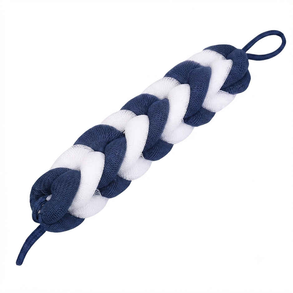 Bronson Professional Loofah Belt Back Scrubber for Bathing Body Exfoliation-Design & Color May Vary