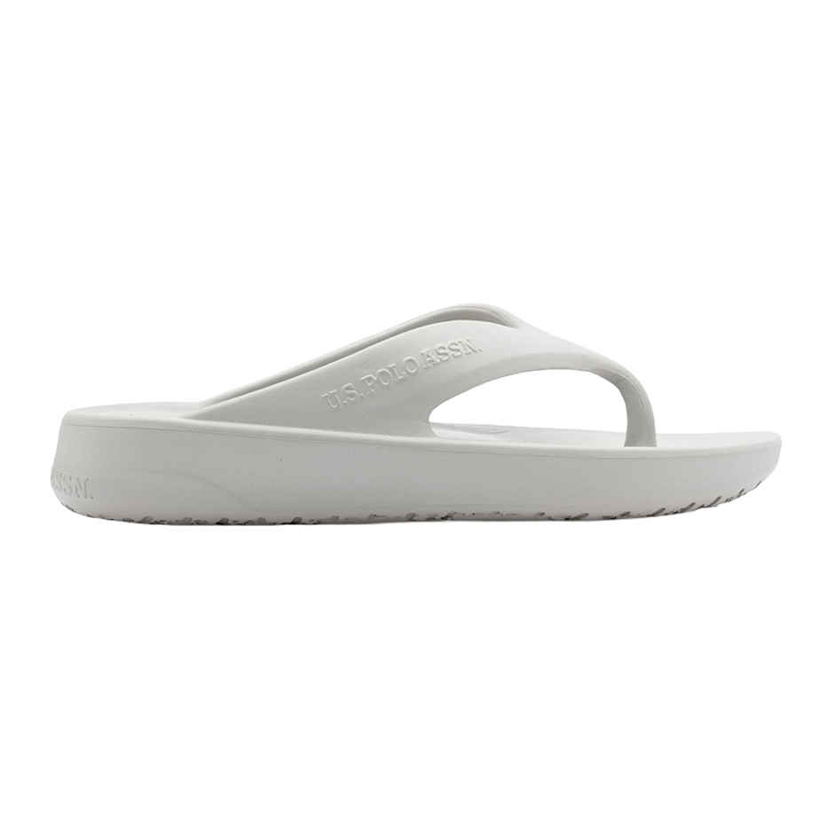 U.S. Polo Assn. | Men Axel 2.0 Solid Flip Flop | Grey | UK 10