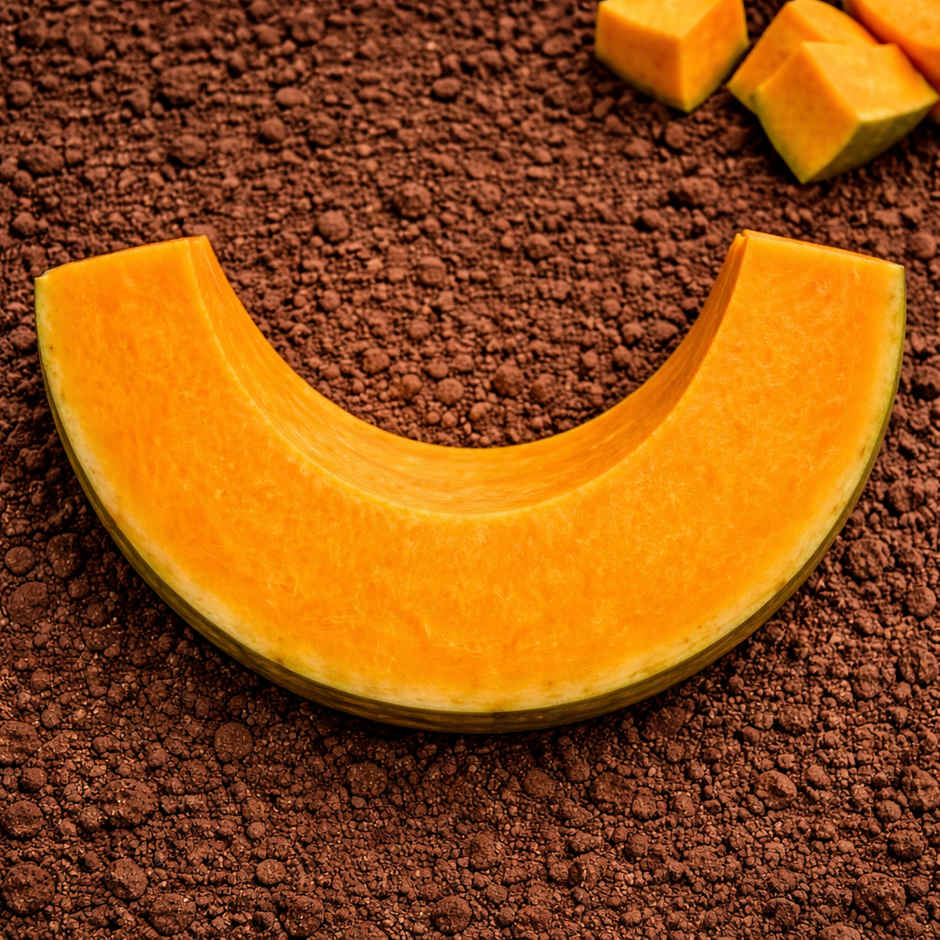 Organically Grown Sweet Pumpkin Portion