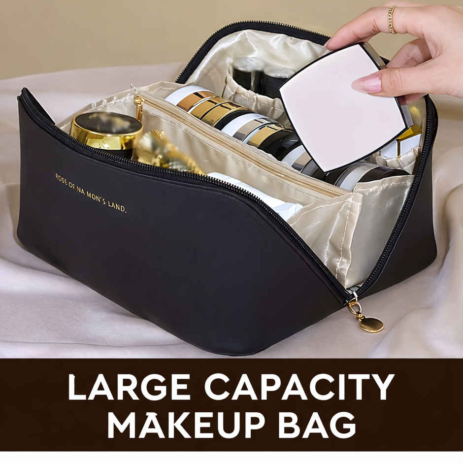 Zedak Makeup Storage Travel Bag | Black