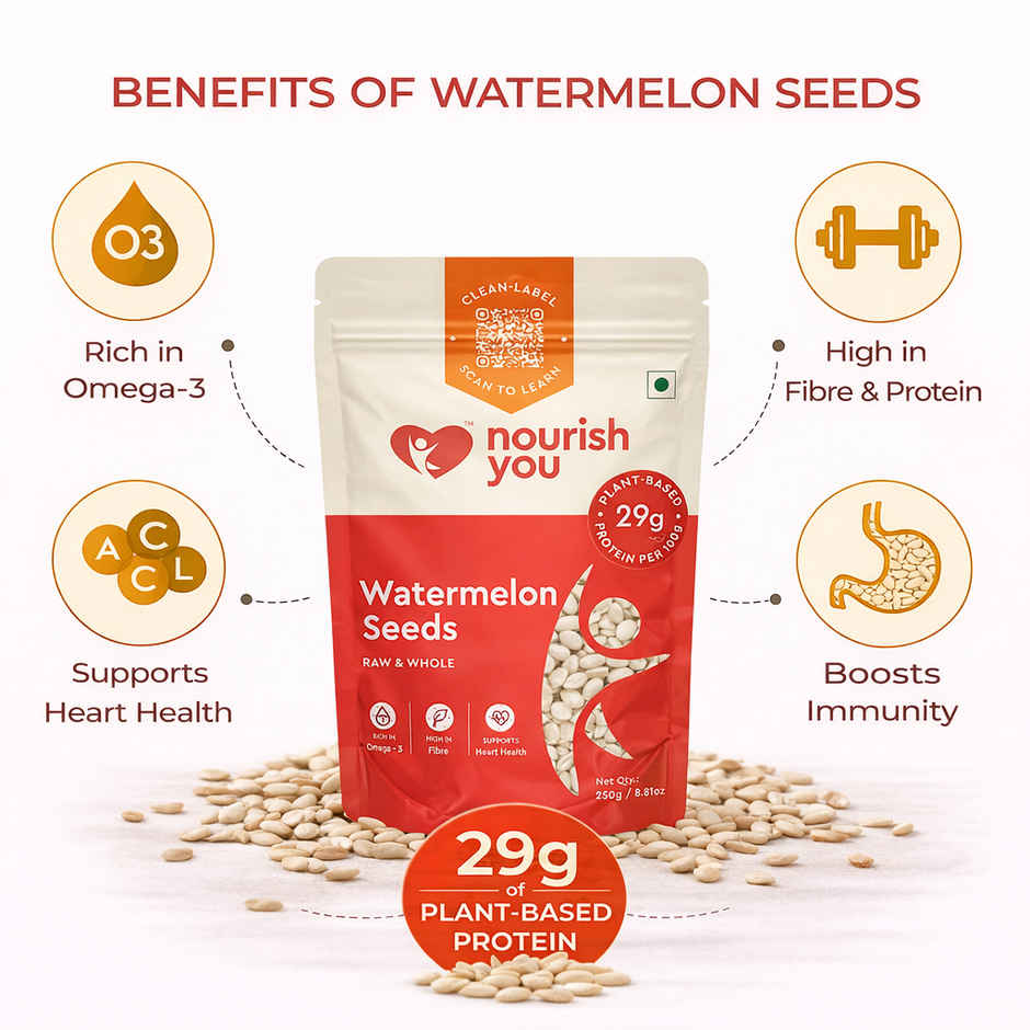 Nourish You Raw Watermelon Seeds | Kernels