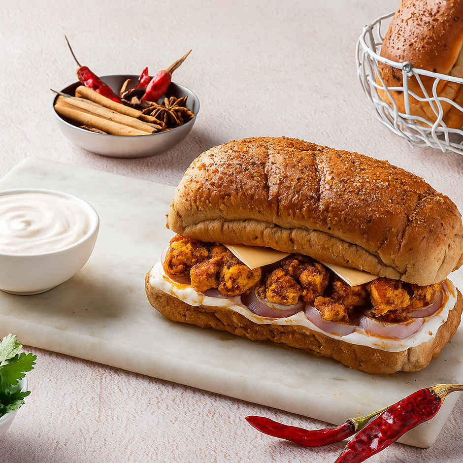 Paneer Tikka Sandwich & Vietnamese Cold Coffee Combo