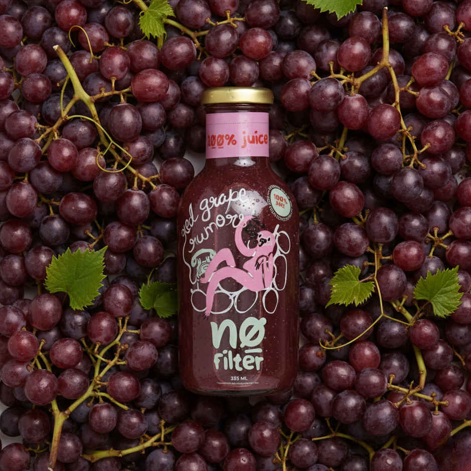 No filter Real Red Grape Juice