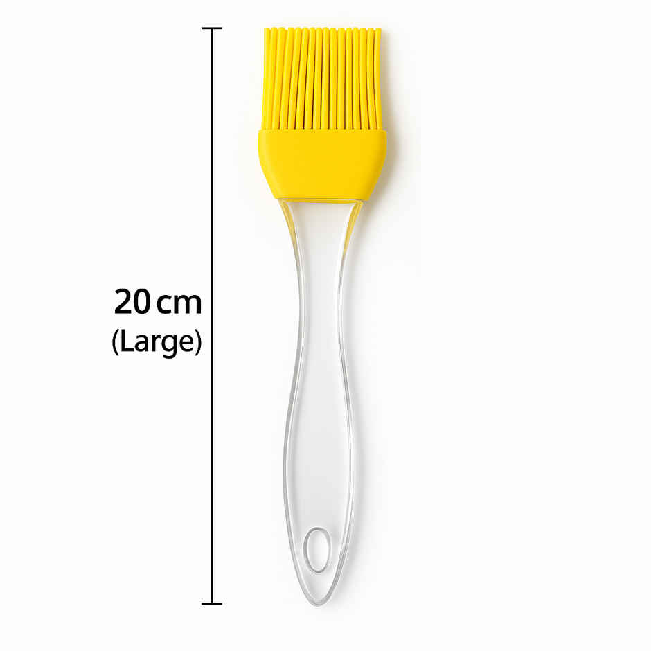 DALUCI Silicone Oil Brush Set 20cm Heat Resistant Cooking and Baking Brush