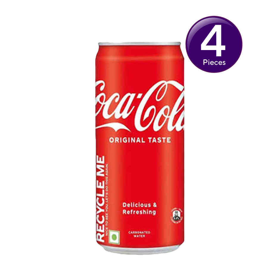 Coca-Cola Soft Drink Can | Carbonated Beverage Combo