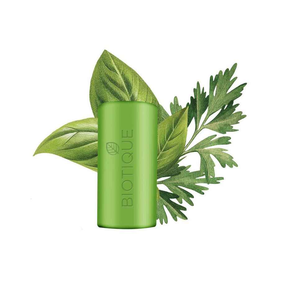 Biotique Basil & Parsley Revitalizing Bathing Bar| Ayurvedic And Organically Pure