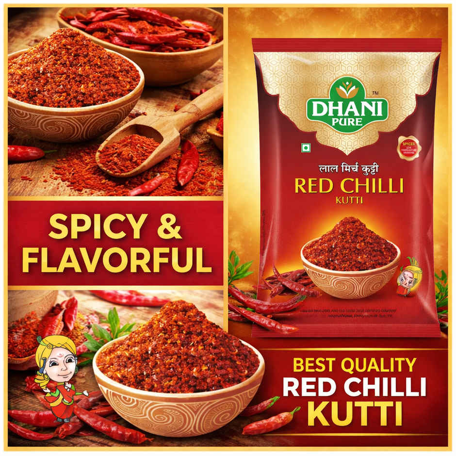 Dhani Pure Red Chilli / Lal Mirch Kutti