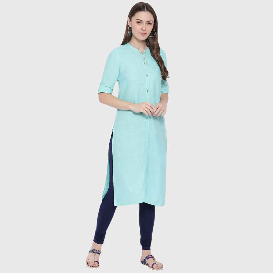 Rupa Softline Women's Churidar Leggings Style 1001 Navy - Free Size