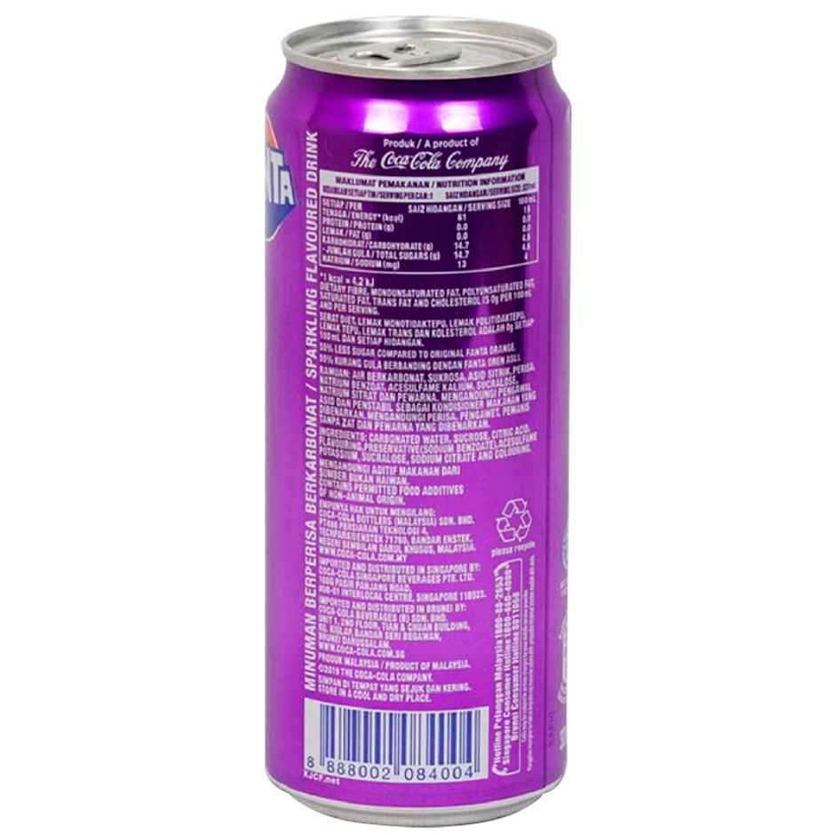 Fanta Grape Soft Drink | Tin Can