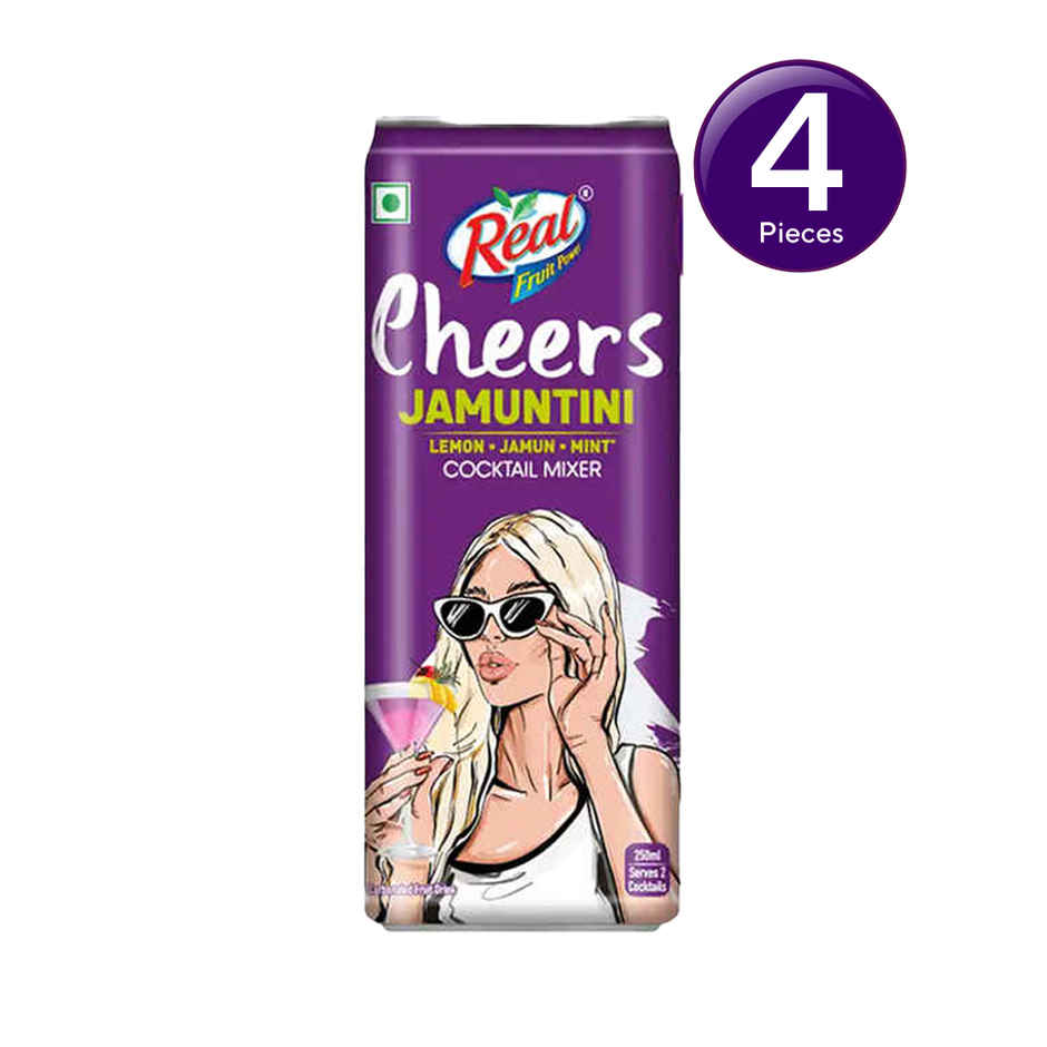 Real Cheers Jamuntini - Cocktail Mixer Combo