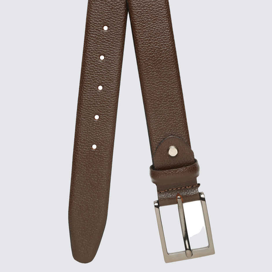 Teakwood Men's Leathers Belt | Brown - 38 in