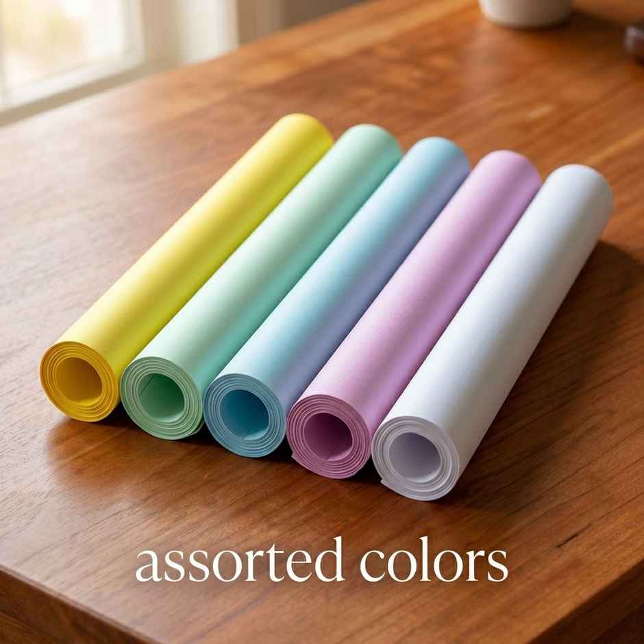 ABK Chart Paper Multicolour Set Of 10 | A1 Size | 22 x 28 In | A1
