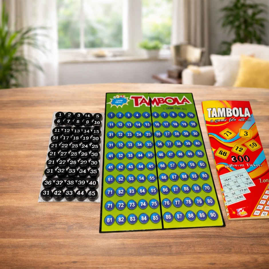 Fablue Board Game Tambola | Family Game Night | 8+ years