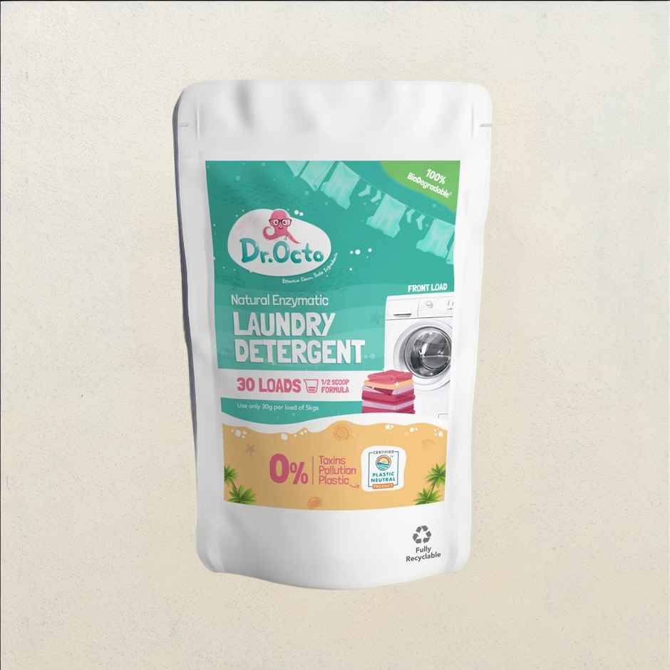 Dr. Octo Natural Enzyme Powered Front Load Detergent Powder