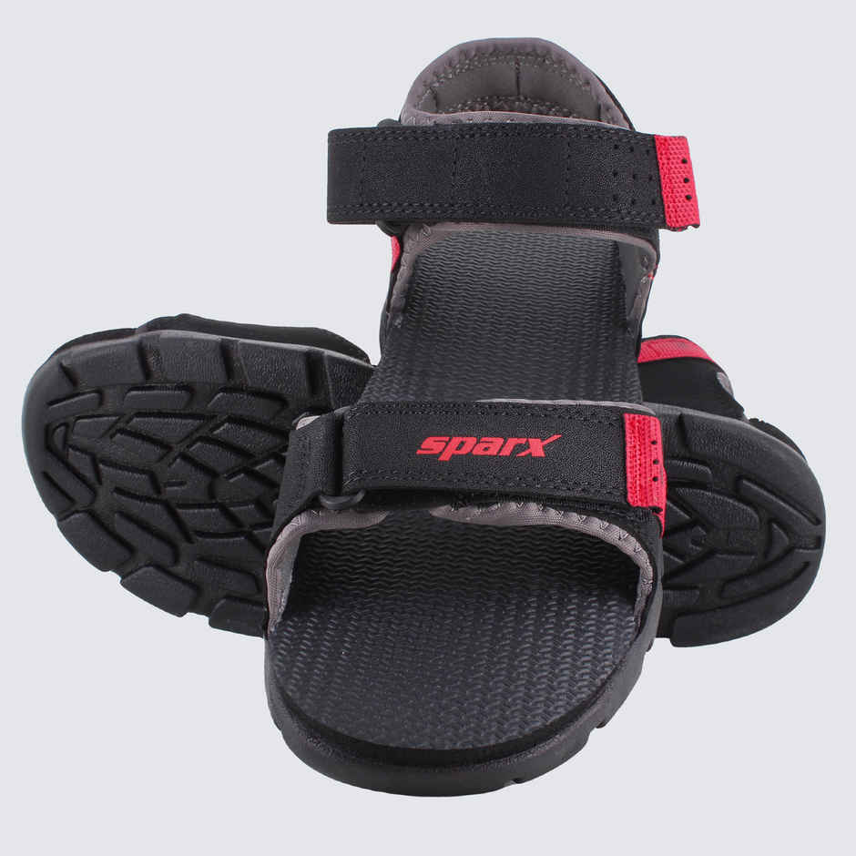 Sparx Sandal SS-109 Black & Red For Men - 8