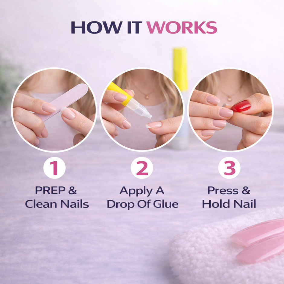 Sanfe Nail Fix Glue For Artificial Nails