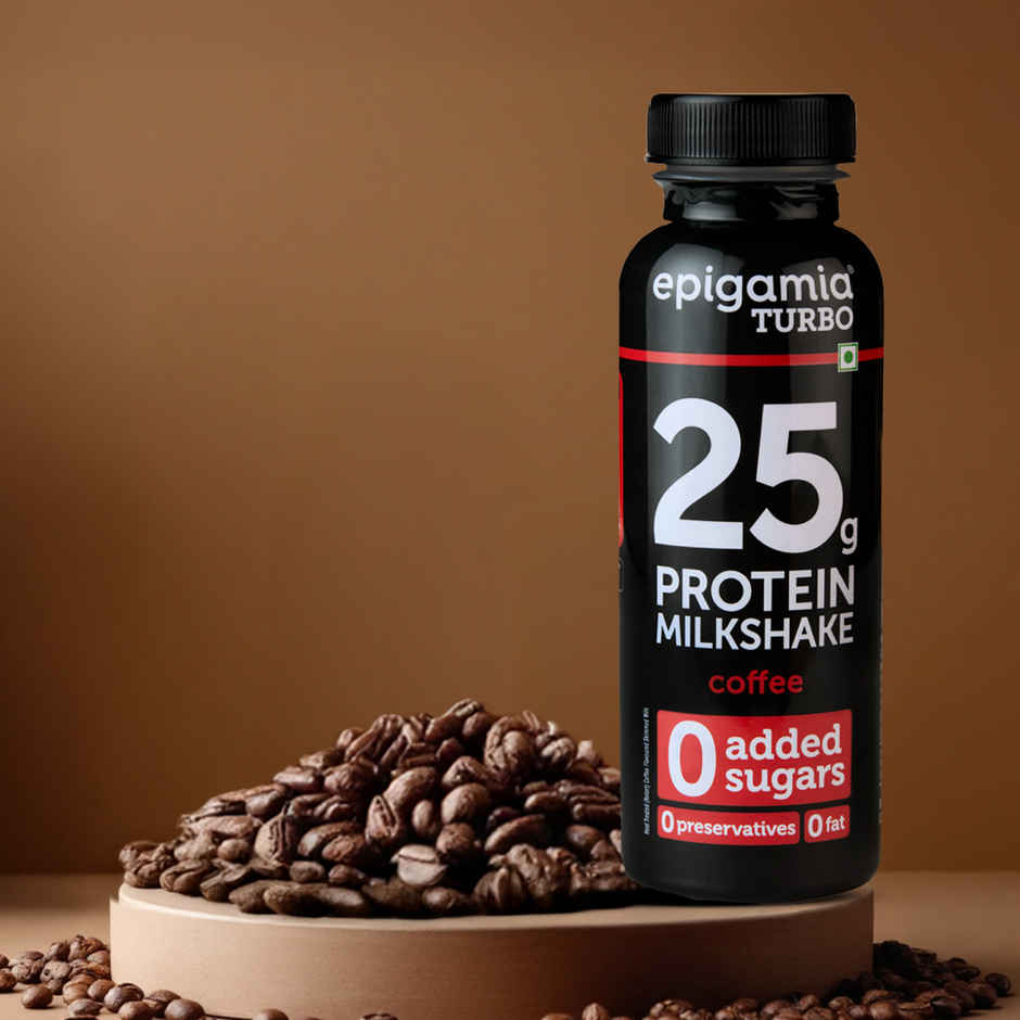 Epigamia Turbo Coffee Protein Milkshake