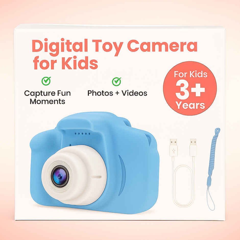 Kidara Digital Toy Camera for Kids Blue