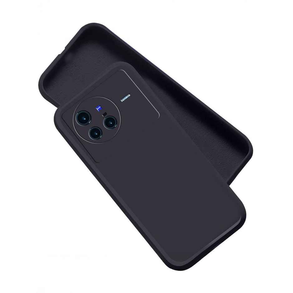 Artistque Case for Vivo X80 Pro 5g Back Cover - Plain Liquid Silicone Case