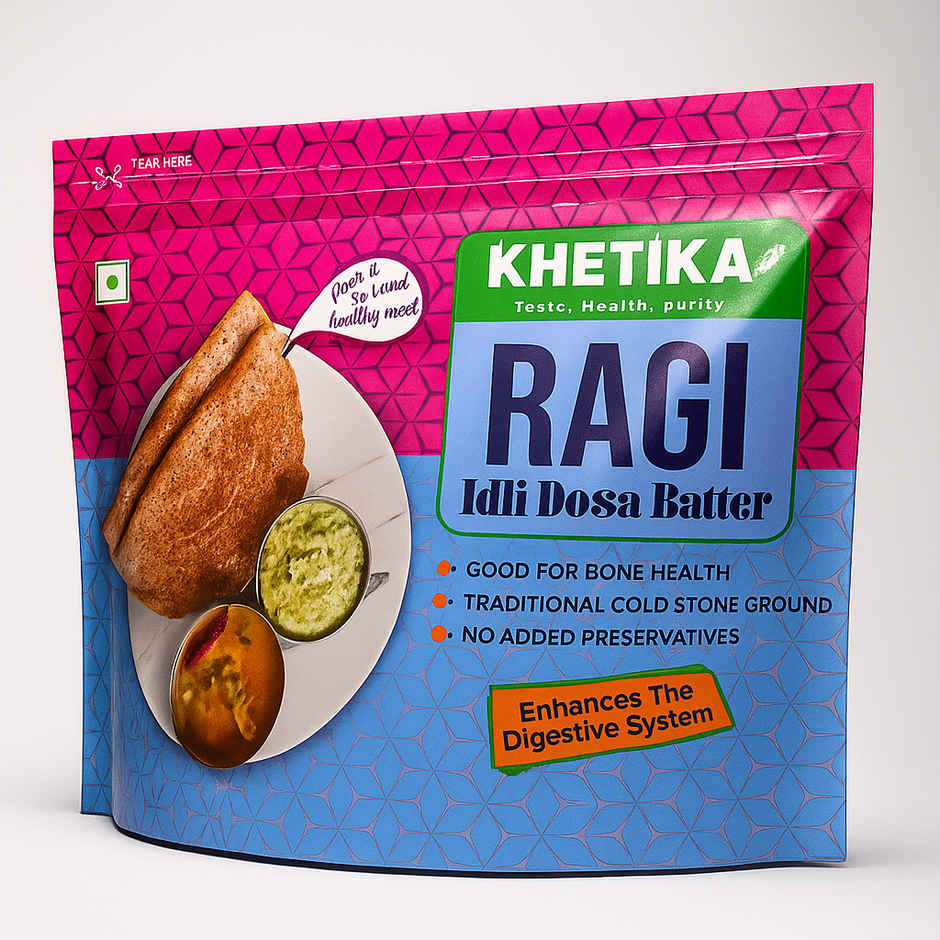 Khetika Ragi Millet Dosa Batter