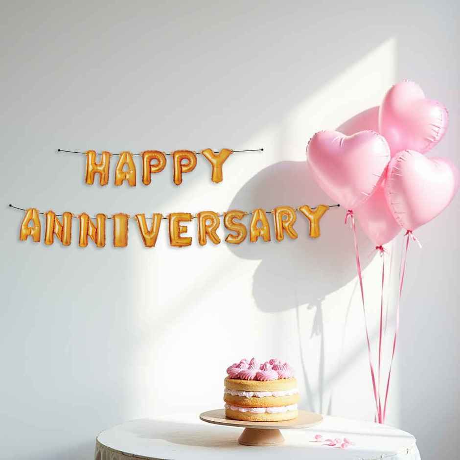 Happy Anniversary Paper Foil Banner | Propcon