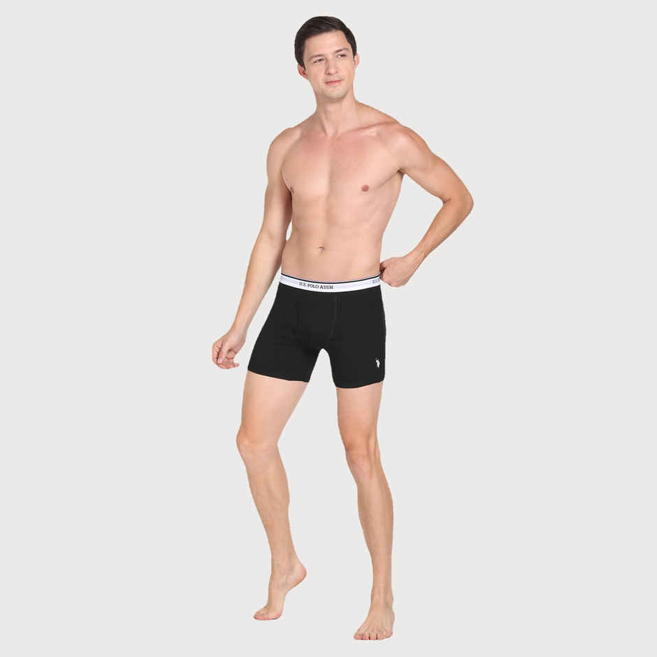 U.S. Polo Assn. | Underwear Pack of 3 | S | Trunks | I667 | Black, Grey Melange and Navy