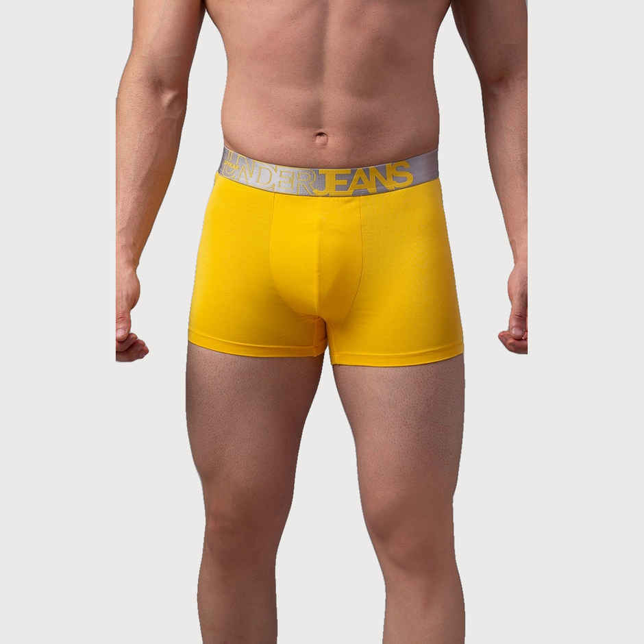 Underjeans by Spykar Mens Premium Yellow Trunk | XL