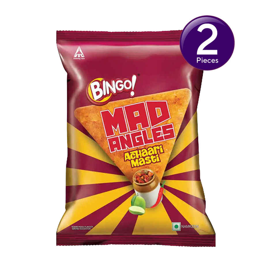 Bingo! Mad Angles Achaari Masti Crisps Combo